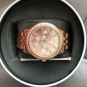Rose Gold Relic Watch